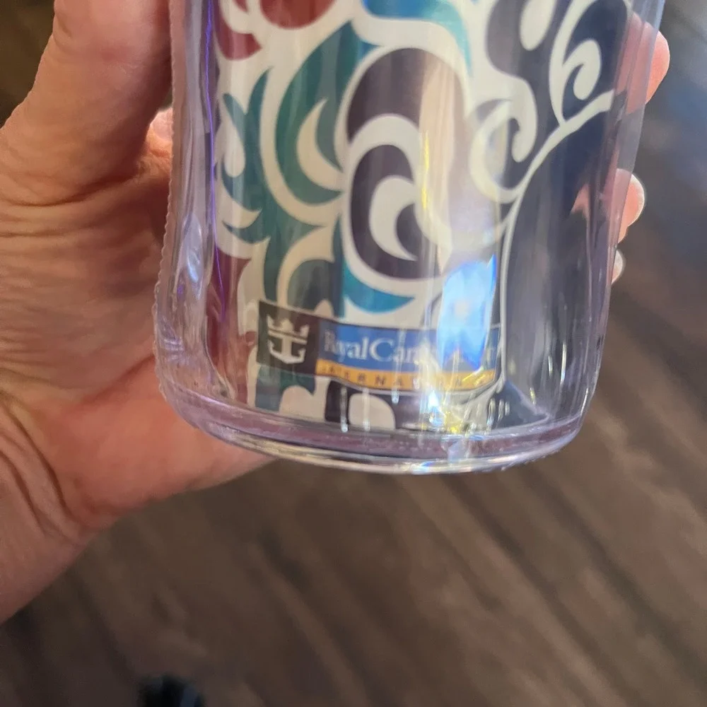 Royal Caribbean Cruise Coke Package Beverage Cup Tumbler Lot of 2 sealed New - Picture 4 of 7